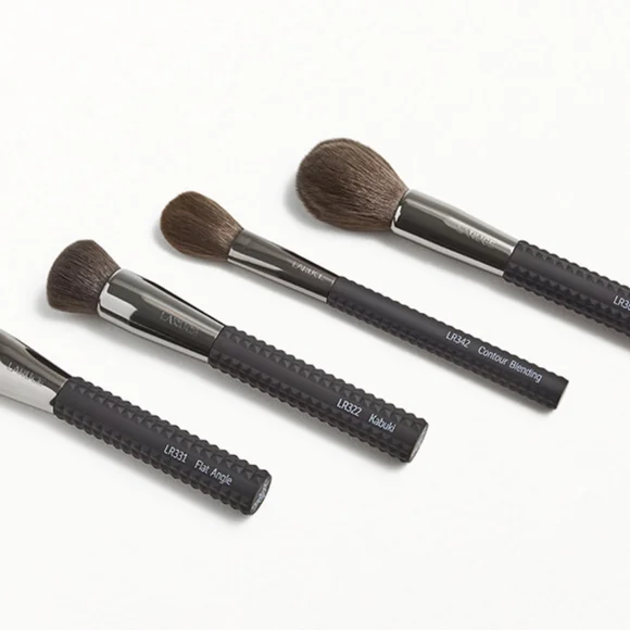 Laruce 4 PC Vegan Hypoallergenic Face Cosmetic Makeup Brush Set NEW - Picture 2 of 8